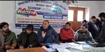 ”بیک ٹو ولیج کاپانچواں مرحلہ۔۔۔۔۔آری ترال میں کئی پروگرام منعقد