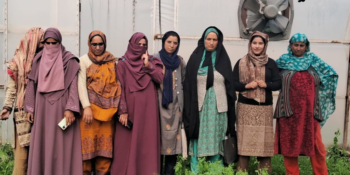 NRLM کی محکمہ زراعت کے اشتراک سے ہائی ٹیک پولی ہاوسزکا قیام