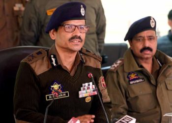 جموں و کشمیر میں دہشت گردی کی بھرتیوں میں سال 2023میں 80 فیصد کمی دیکھی گئی: ڈی جی پی آر آر سوین