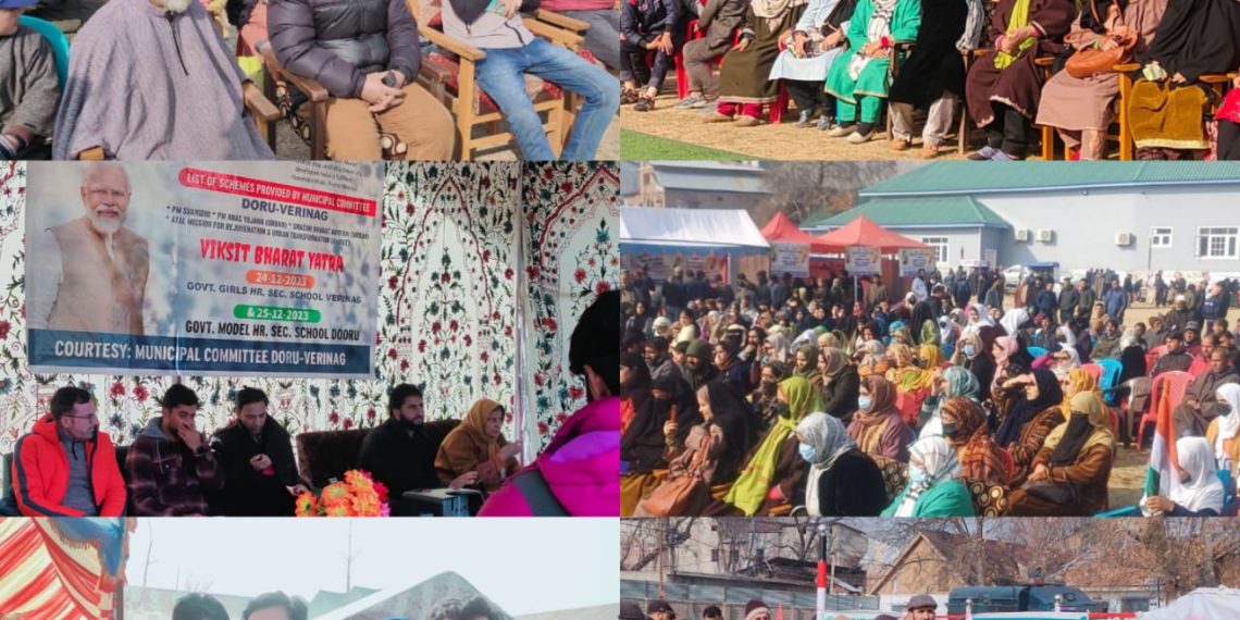 ’وِکست بھارت سنکلپ یاترا ‘ نے ڈورو اننت ناگ میں مثبت تبدیلی لائی