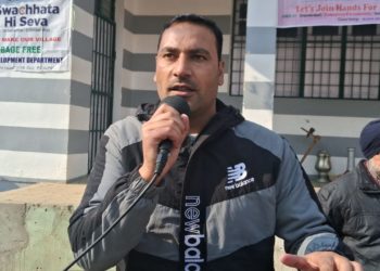 ڈی ڈی سی ممبر آری پل نے نئے سال کی آمد پرعوام مبارکباد پیش کی۔