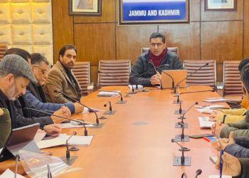 سیکرٹری آر ڈی ڈی نے کشمیر میں منریگا کنور جنس اور اے اے پی سے متعلق میٹنگیں منعقد کیں