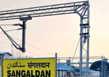 بانہال سے سنگلدان یکم مارچ تک ریل چلنے کی توقع