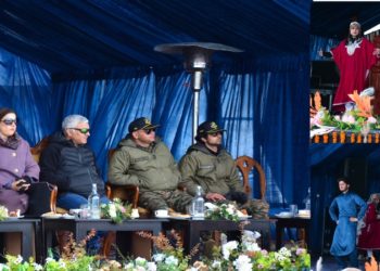 ورلڈ یوتھ فیسٹول میں جموں و کشمیر کی نمائندگی کرنے والے نوجوانوں اور پدم شری ڈاکٹر کے این پنڈتا نے لیفٹیننٹ گورنر سے ملاقات کی