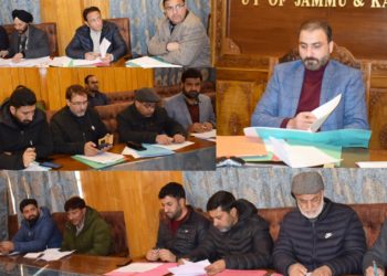 ضلع ترقیاتی کمشنر پلوامہ نے ‘ جامع زرعی ترقیاتی پروگرام‘ کی میٹنگ منعقد کی