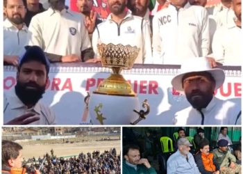 نورپورہ پرائمیر لیگ اختتام پزیر، فائنل میں بی جے پی لیڈر الطاف ٹھاکر کی شرکت