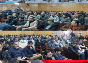 سوربھ بھگت نے کپواڑہ میں ” میگا عوامی دربار“ کی صدارت کی