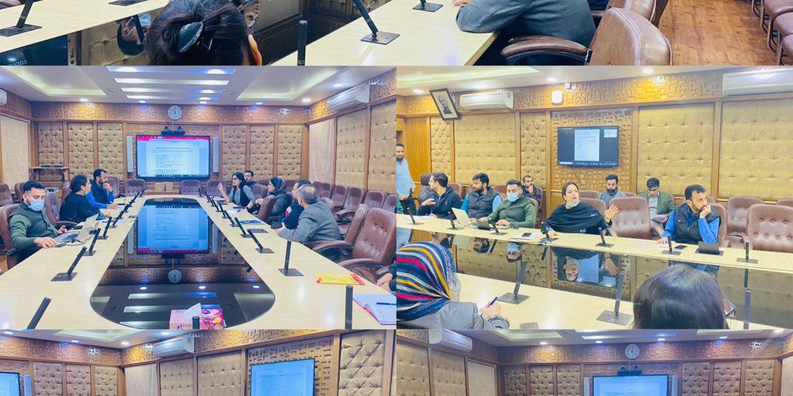 جموں و کشمیر اِی گورننس ایجنسی نے محکمانہ ویب سائٹس اور ایپلی کیشنز کے سیکورٹی آڈِٹ پر ٹریننگ کم ہینڈ ہولڈنگ سیشن کا اِنعقاد کیا