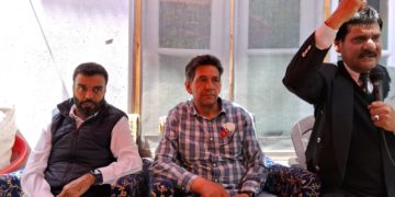 ترال میں نیشنل کانفرنس کی جانب سے روڑ شو کا انعقاد