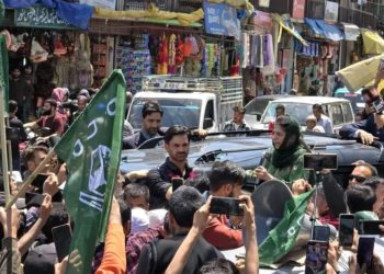 ترال کے لوگوں نے پہلے بھی ہمیں ساتھ دیا اور آج بھی الہانہ استقبال کیا: محبوبہ مفتی