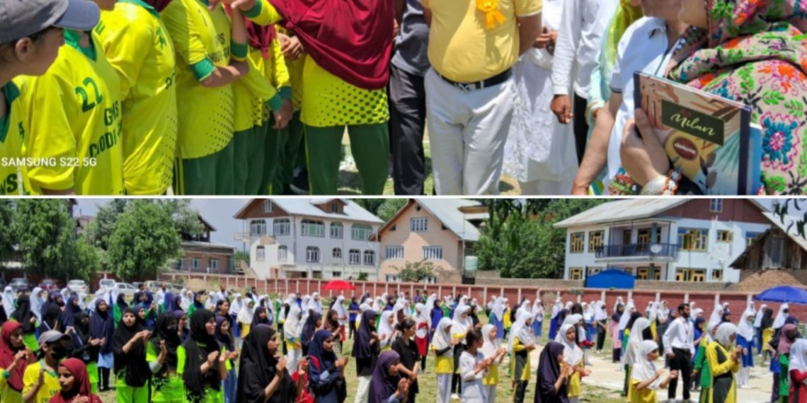 سپورٹس زون ناگام نے کبڈی والی بال اور کھوکھو مقابلوں کا کیا آغاز