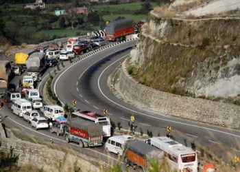 سرینگر – جموں قومی شاہراہ آج رات کو ٹریفک کیلئے بند