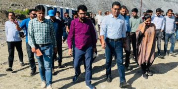 سیکرٹری محکمہ دیہی ترقی نے بال تل کا دورہ کیا