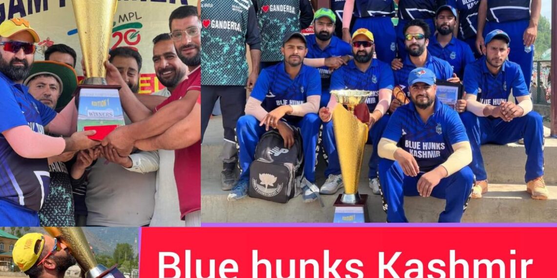 بلیوں ہنکس کشمیر نے منی گام پرائمیرلیگ کو اپنے نام کرنے میں کامیابی حاصل
