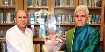 صدر جے اینڈ کے جنتا دل یونائیٹیڈ نے لیفٹیننٹ گورنر سے ملاقات کی