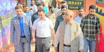 پرنسپل سیکرٹری کلچر نے بارڈر بلاک لائبریری سوگام کا اِفتتاح کیا