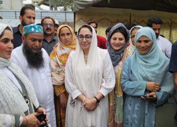  Dr Darakhshan chairs BJP Election Manifesto Convention of Kupwara District