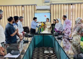 سیماناز نے نوڈل پرنسپل کالجز کشمیر ڈویژن کا چارج سنبھالا