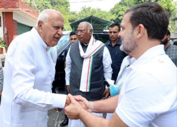 جموں و کشمیر کو ریاستی درجہ کی بحالی کانگریس اور انڈیا بلاک کی ترجیح:اپوزیشن لیڈر راہول گاندھی