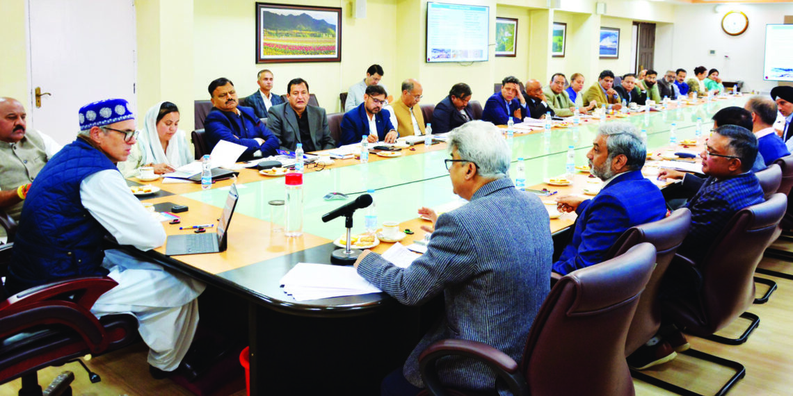Chief Minister reviews development activities in various departments
