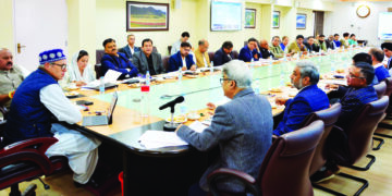Chief Minister reviews development activities in various departments