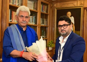 سندیپ شرما نے لفٹینٹ گورنر سے ملاقات کی