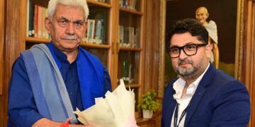 سندیپ شرما نے لفٹینٹ گورنر سے ملاقات کی