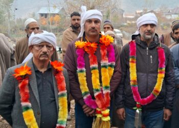 گوٹنگو جوا ہر پورہ لام ترال میں اہم رابط پل پر کام شروع