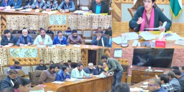 ضلع ترقیاتی کمشنر کپواڑہ نے رینٹ اسسمنٹ کمیٹی میٹنگ کی صدارت کی