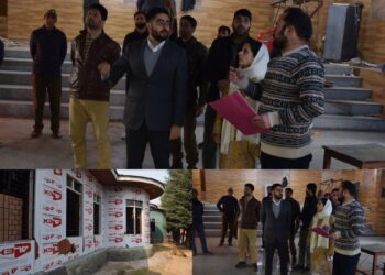 ضلع ترقیاتی کمشنر بڈگام نے شیخ العالم سینٹر فار سکل ڈیولپمنٹ میں کام کی پیش رفت کا جائزہ لیا