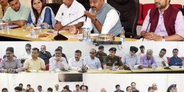 نائب وزیر اعلیٰ نے جھڑی میلے کی تیاریوں کا جائیزہ لیا ، کسانوں کی فلاح و بہبود پر توجہ دینے پر زور دیا