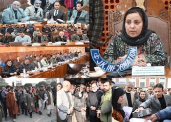 سکینہ اِیتو نے شوپیاں کا دورہ کیا اور ضلع کی مجموعی ترقیاتی منظرنامے کا جائزہ لیا