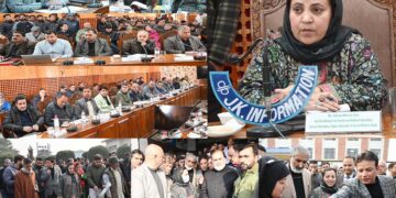 سکینہ اِیتو نے شوپیاں کا دورہ کیا اور ضلع کی مجموعی ترقیاتی منظرنامے کا جائزہ لیا