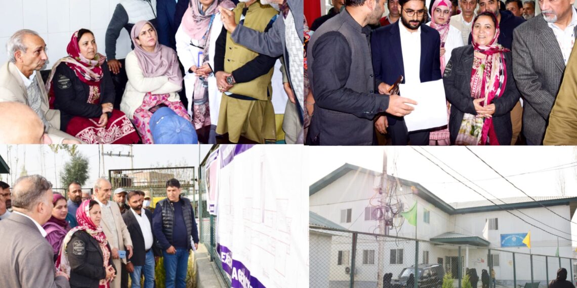 وزیر سکینہ مسعود اِیتو نے بڈگام کا دورہ کیا