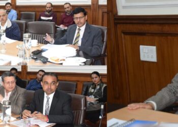 چیف سیکرٹری نے جموںوکشمیر میں آفاتِ سماوی سے نمٹنے کی تیاریوں کا جائزہ لیا