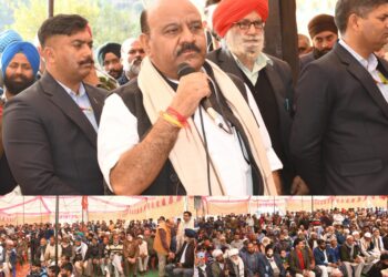 نائب وزیر اعلیٰ نے نارائن میں عوامی دربار منعقد کیا