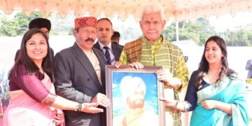 لیفٹیننٹ گورنر نے جنرل زور آور سنگھ کو اُن کے یوم شہادت پر خراجِ عقیدت پیش کیا