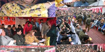 سکینہ ایتو نے کولگام کے مالوان گاوں کا دورہ کیا ، عوامی دربار کی صدارت کی
