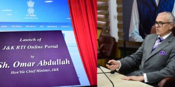  شہریوں کی معلومات تک رسائی کو آسان بنانے کےلئے جموں وکشمیرحق معلومات آن لائن پورٹل کا آغاز