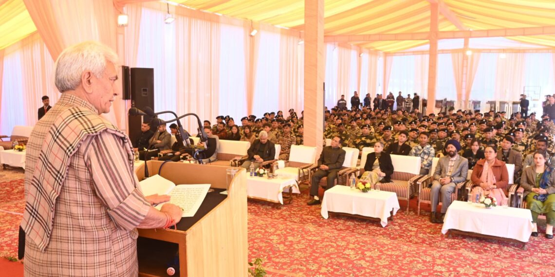 جموں و کشمیر راج بھون نے تریپورہ ، میگھالیہ اور منی پور کا یومِ تاسیس منایا