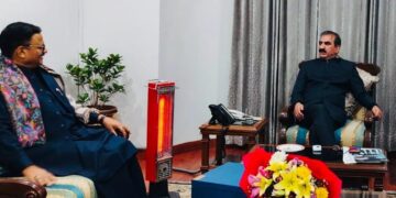 جاوید احمد رانا نے مرکزی وزیر جنگلات اور وزیر اعلیٰ ہماچل پردیش سے ملاقات کی