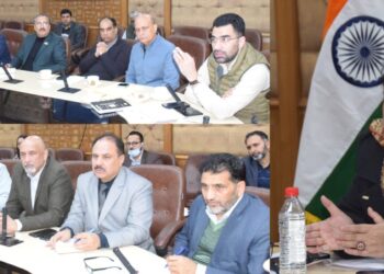 سکینہ اِیتو نے جموںوکشمیر میں 100روزہ ٹی بی خاتمے مہم کی عمل آوری کی پیش رفت کا جائزہ لیا