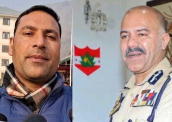 جموں و کشمیر پولیس کامنشیات مخالف جنگ قابل تعریف :منظورگنائی