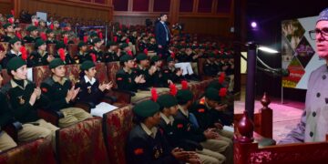 وزیر اعلیٰ عمر عبداللہ نے یوم جمہوریہ پریڈ 2025میں مثالی کارکردگی کےلئے جموںوکشمیر او رلداخ این سی سی کیڈٹوں کی ستائش کی
