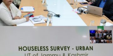 چیف سیکرٹری نے پی ایم اے وائی ( یو ) -2.0 کے تحت بے گھر لوگوں کی شناخت کیلئے تیاریوں کا جائزہ لیا
