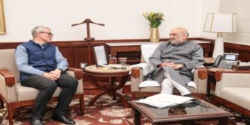 عمر عبداللہ نے وزیر داخلہ امت شاہ سے ملاقات کی