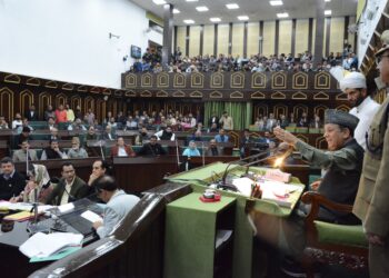 کٹھوعہ شہری ہلاکتوں،گلمرگ فیشن شواورممبراسمبلی بنی پرمبینہ حملے کو لیکر جموں وکشمیر اسمبلی میں ہنگامہ