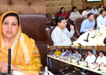 سکینہ اِیتو نے جموںوکشمیر میں سماجی بہبود کی سکیموں کے اَثرات کا جائزہ لیا