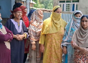 ترال مین قصبے کے ایک حصے میں پینے کے پانی کی قلت