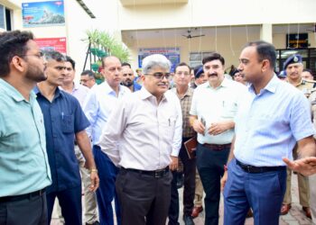 چیف سیکرٹری نے یاتری نواس کا دورہ کیا
